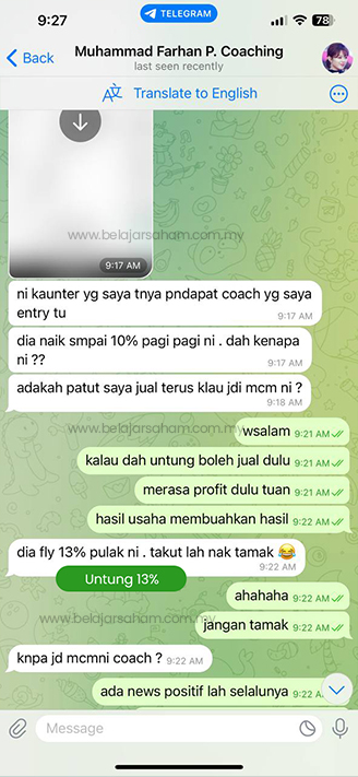 Testimoni WS 9